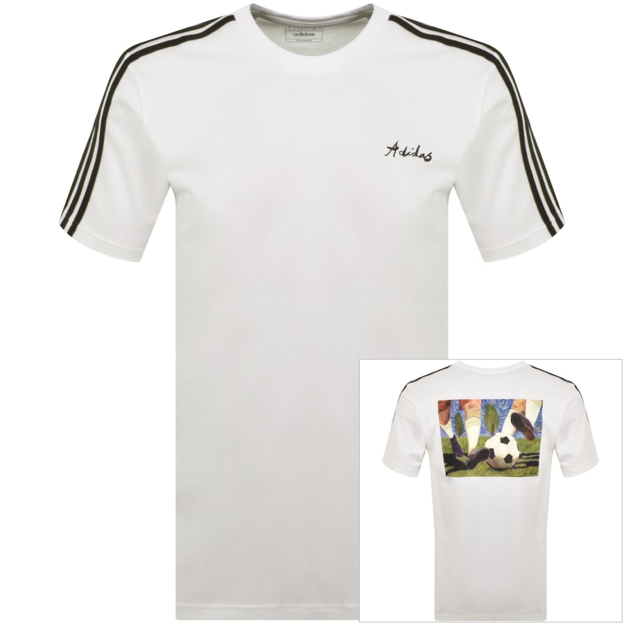 Adidas Sportswear Gallery T Shirt White male Large